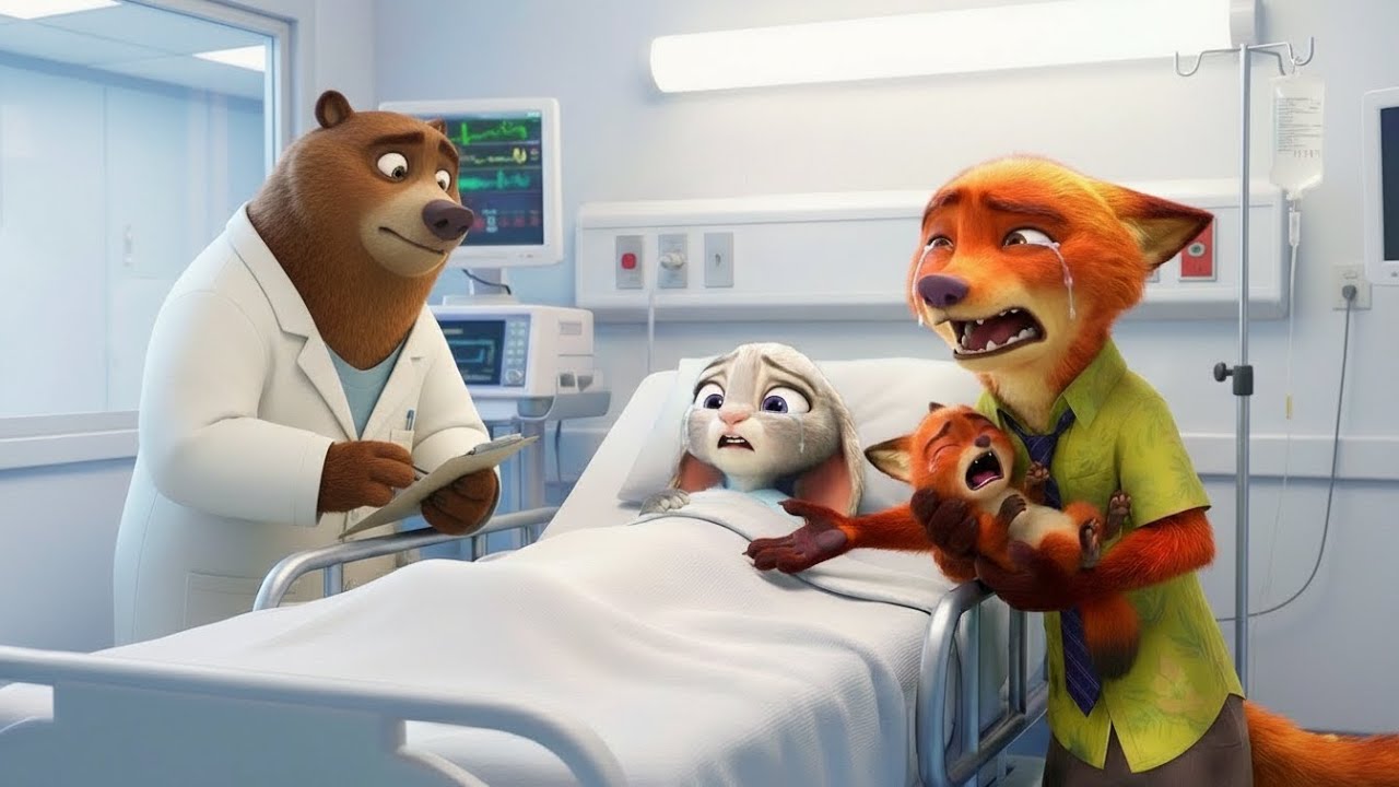 ⚡ Nick almost lost Judy and their child that night | Zootopia Animation