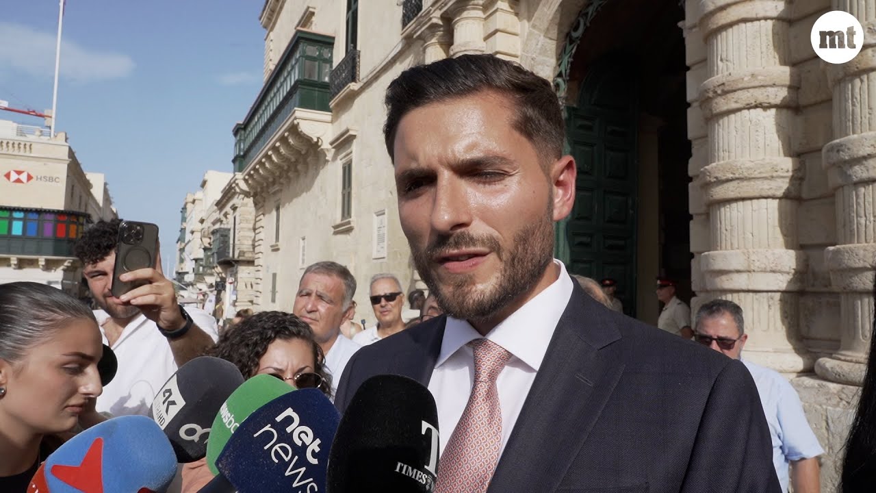 Alex Borg sworn in as Opposition leader