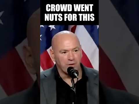 UFC Legend’s Unexpected Speech at Trump Victory Party Makes Crowd Go Nut