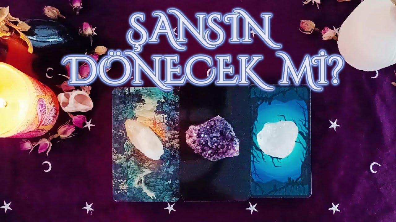 ŞANSIN DÖNECEK Mİ? ENERJİLER ÇOK GÜÇLÜ!🌙✨ Tarot Deste Seç