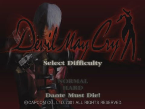 Devil May Cry (PS2) - Mission 1 (Dante Must Die difficulty) 