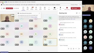 DATA ANALYSIS WEBINAR DATA ANALYSIS THE WAY FORWARD 20250119 210249 Meeting Recording