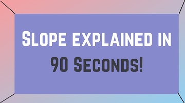 The Algebra Slope Song!