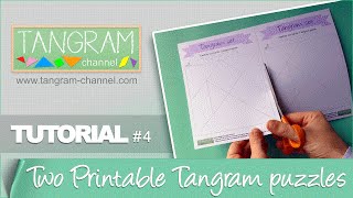 DIY - Two Tangram Puzzles