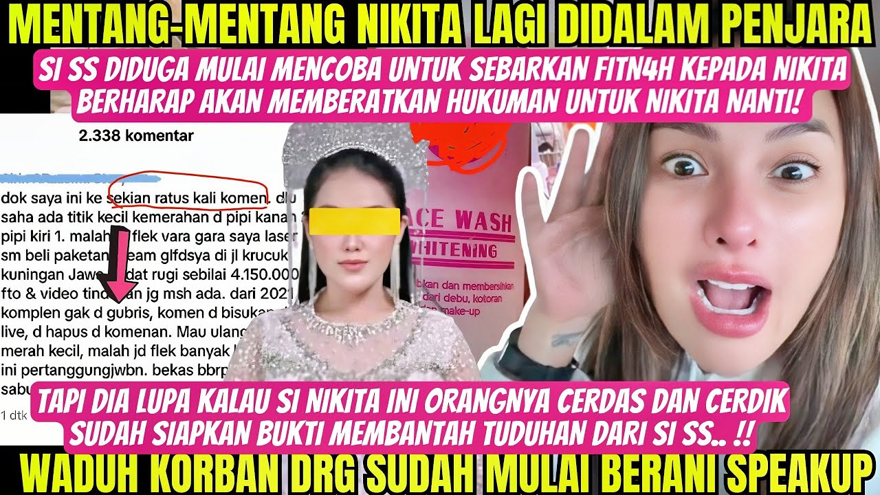 NGAKAK! SS DIDUGA MAU FITN4H UNTK BERATKAN KASUS NIKITA! TRYATA NIKITA PUNYA BUKTI BANTH TUDUHAN SS!