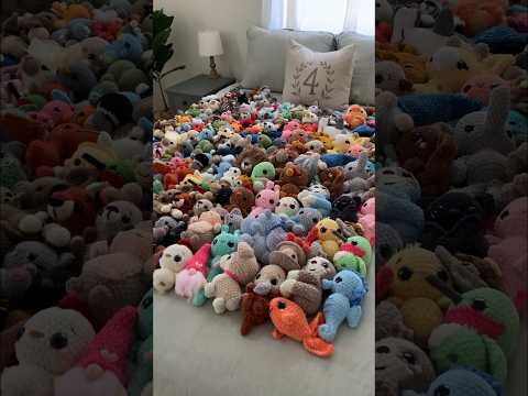 How Many Crocheted Animals Is This? | #crochet #amigurumi