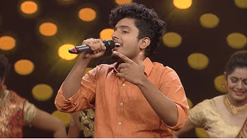 Paadam Namukku Paadam | Stunning performance by Akhil | Mazhavil Manorama
