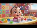 Bath Time Song 🛁🫧 | Clean &amp; Wash Routine Song + Healthy Habits for Kids | Nursery Rhymes