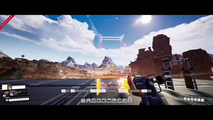 Satisfactory Bug - Stackable Conveyor Poles not stacking