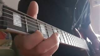 cut one - all on fire (guitar cover)