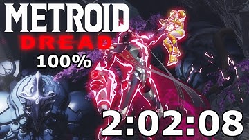 Metroid Dread 100% Speedrun [1.0.2] - 2:02:08