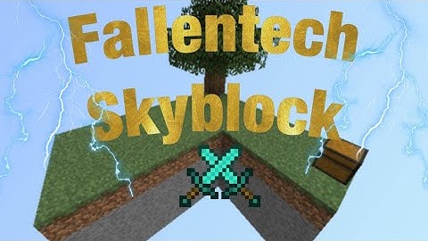 Minecraft Bedrock: FallenTech SkyBlock Red-og Season 2 Ep. 1 - Its all Gone