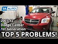 Top 5 Problems Dodge Caliber Hatchback 1st Generation 2007-2012