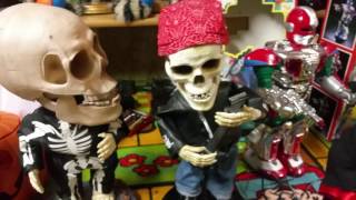 Gemmy Halloween Animated Dancing Skeletons