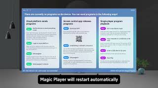 How to Update MagicPlayer of Huidu LCD Android board with XiaoHui Cloud Platform