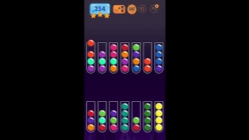 Ball Sort - Color Puzzle Level 254