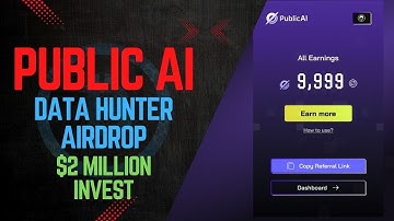 PUBLIC AI DATA HUNTER AIRDROP! | 2 MILLION DOLLARS INVESTED SOLANA PROJECT