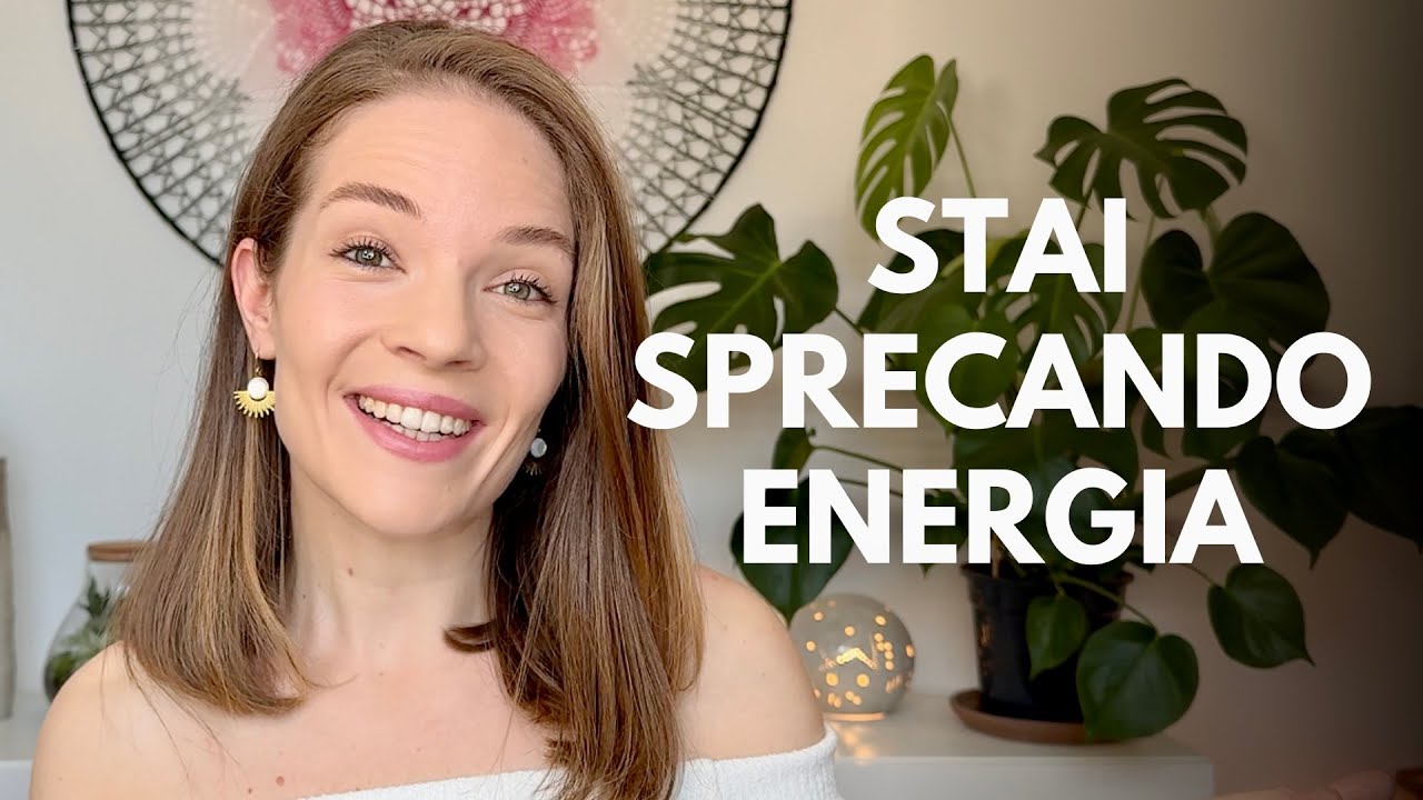 5 motivi per cui non hai ENERGIA