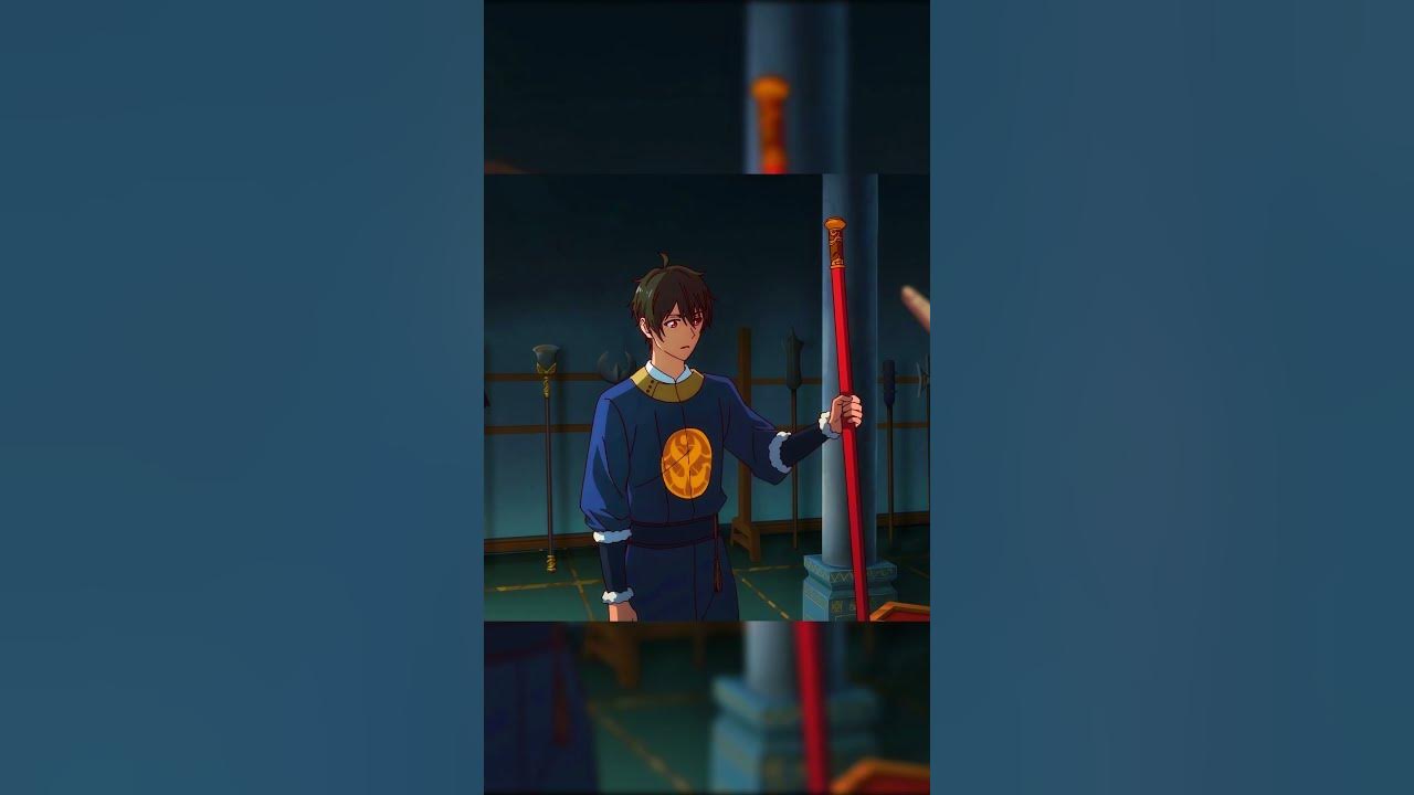 Picking Up Wukong’s Staff...😱🔥 #anime #shorts #animeshorts #animelover #overpower #wukong