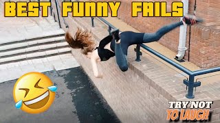 Try not to laugh challenge\/ Best Funny Fails - Hilarious people