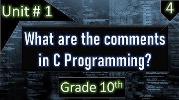 What are Comments in C Programming | 10th Class Computer | Comments kiya hote hain? | Info Pack .