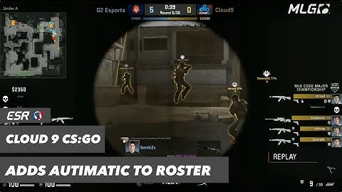 Autimatic joins Cloud9 CS:GO