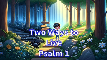 Two Ways to Live. Psalm 1 for Children. International Children