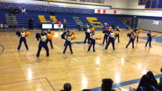 PHS Cheer JV Basketball Pom Routine 2015