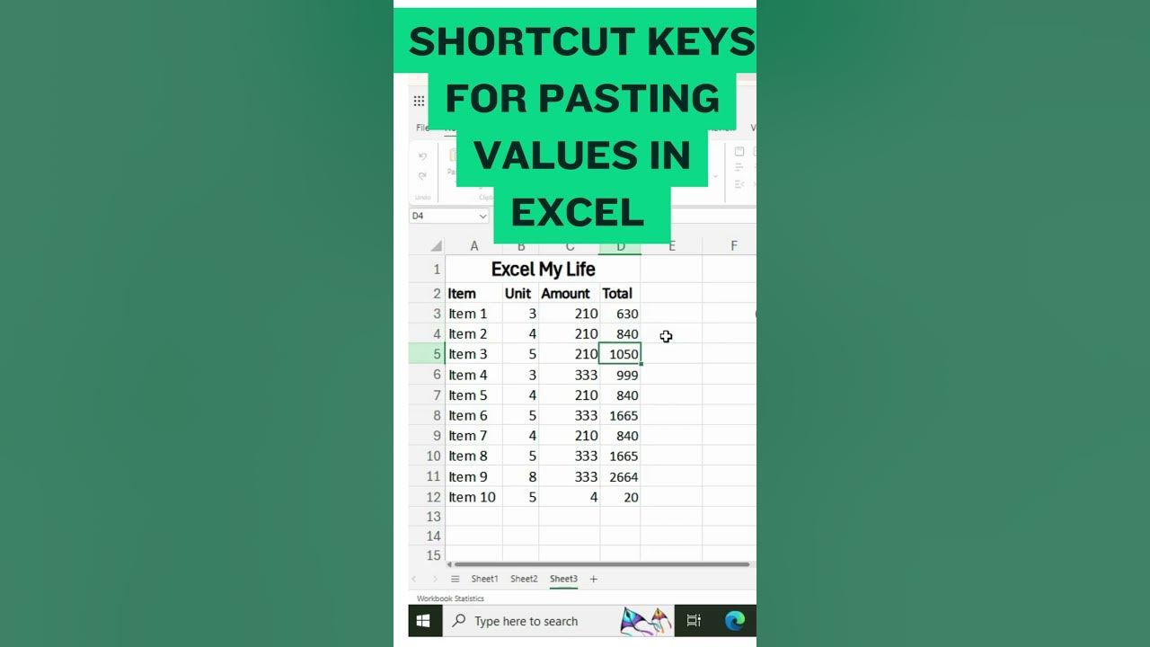 Master Excel Paste Values Shortcut In Seconds Way To Paste Values master-excel-paste-values-shortcut-in-seconds-way-to-paste-values