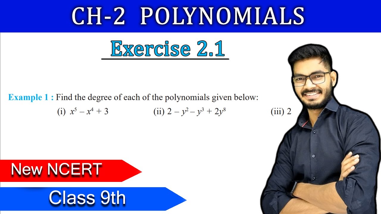 Class 9th Example 1 of Chapter 2 Polynomials || NEW NCERT || By Rajeev ...