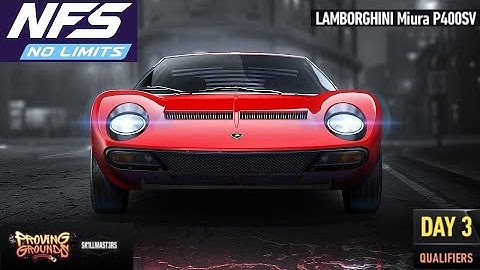 NFS No Limits Lamborghini Miura P400SV - Day 3 (QUALIFIERS)