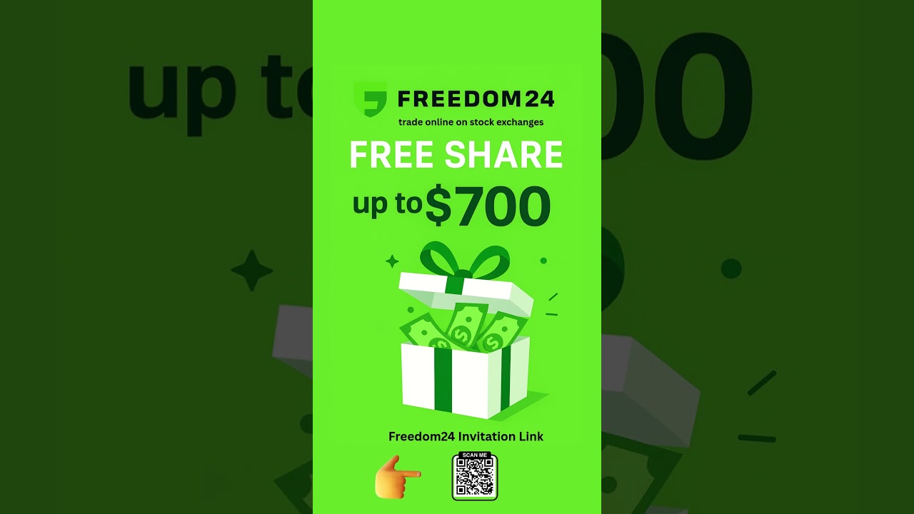 🎁 Claim your FREE STOCK worth up to $700 with Freedom24! 