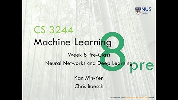08.pre.01 Intro to Neural Networks and Backpropagation « Machine Learning « NUS School of Computing