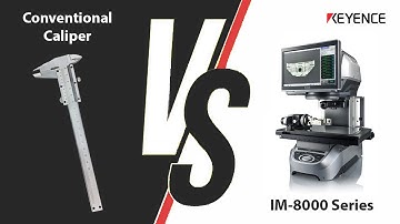 Speed Run | Conventional Caliper vs. KEYENCE IM-8000 Series Image Dimension Measurement System