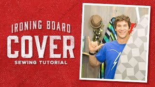 Click here for supplies: http://bit.ly/Ironingboardcover Rob demonstrates how to make a super easy replacement iron board cover out 