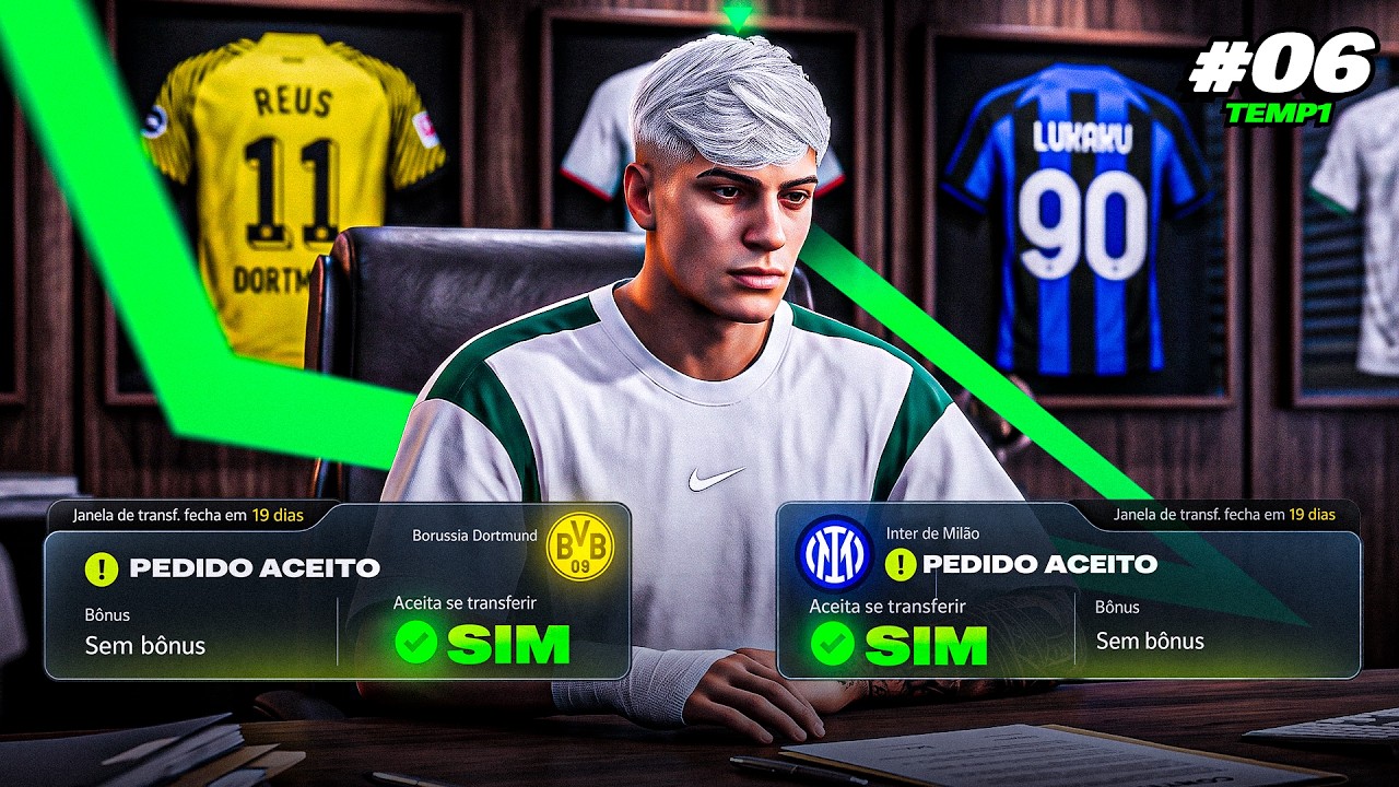 QUAL SERÁ MEU NOVO TIME?  | Modo Carreira Jogador EA FC 27