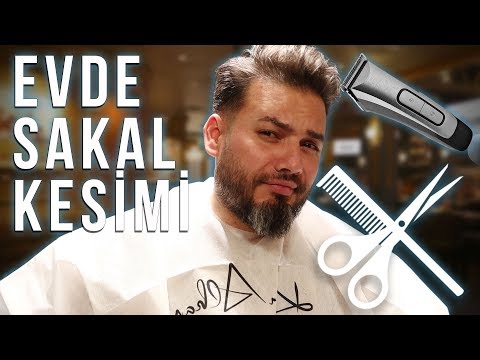 EVDE MAKİNEYLE KADEMELİ SAKAL KESİMİ NASIL YAPILIR ?