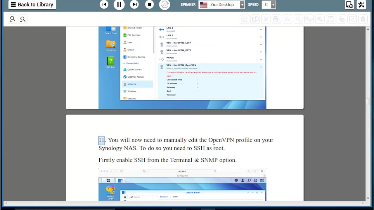 synology download station nordvpn