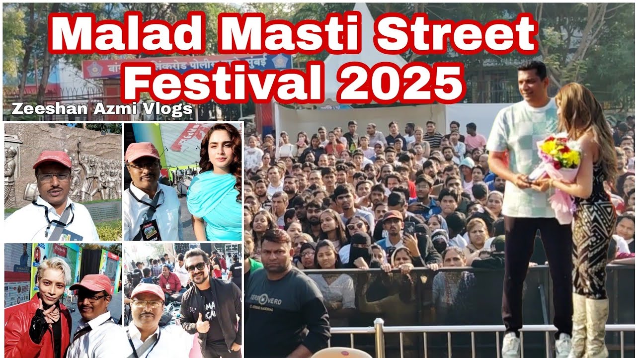 Malad Masti 2025 превращает район Малад Вест в звездный фитнес-фестиваль на улицах города | Видео...