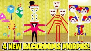 How to get ALL 4 NEW BACKROOMS MORPHS in Backrooms Morphs (ROBLOX)