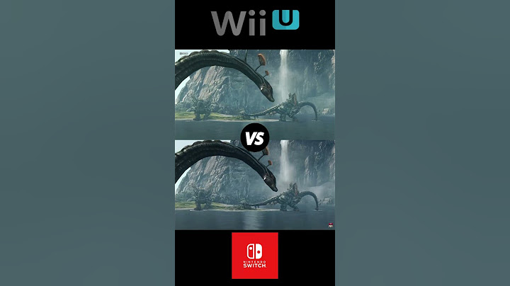 Xenoblade Chronicles X Wii U vs Switch