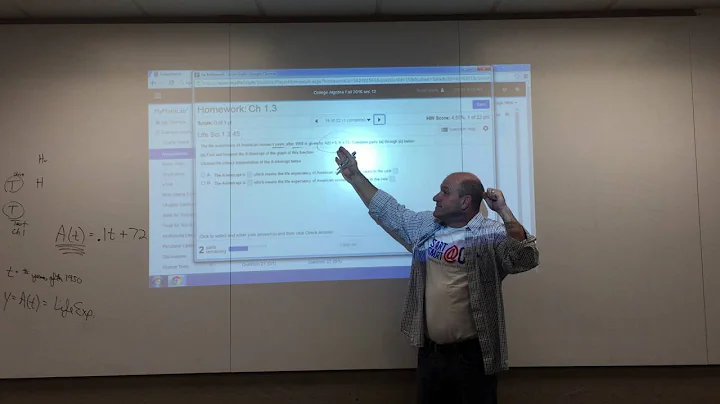 College Algebra Ch 1 Mymathlab HW Help part 2