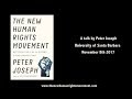 The New Human Rights Movement | Peter Joseph, Nov. 8th 2017 Talk