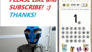 BRAIN TEST LEVEL 187 WALKTHROUGH WITH ANSWERS EXPLAINED