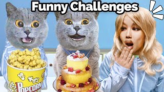 Join Me For Cool Challenges This Weekend?? | Oscar‘s Funny World | New Funny Videos 2024