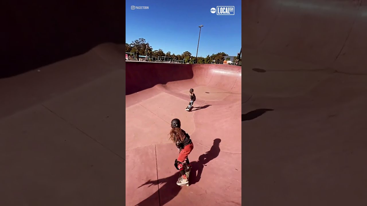 These skateboarding young girls are FEARLESS