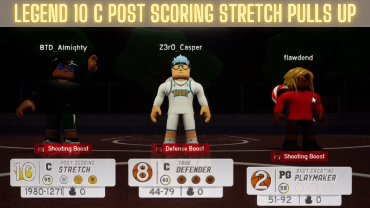 LEGEND 10 C POST SCORING STRETCH PULLS UP | RB WORLD 3