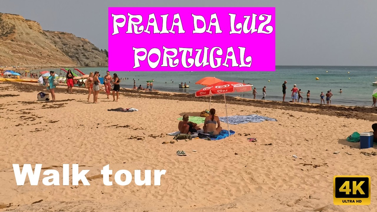 PRAIA DA LUZ , LAGOS PORTUGAL  ! 🌏