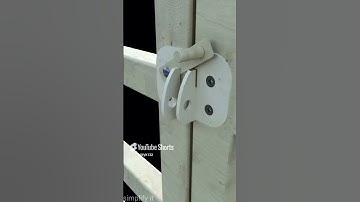 I Made My Own Automatic Lock For My Swing Gate