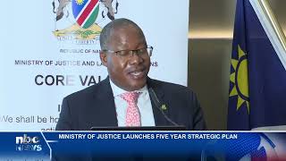 JUSTICE MINISTRY LAUNCHES 2025–2030 STRATEGIC PLAN - nbc